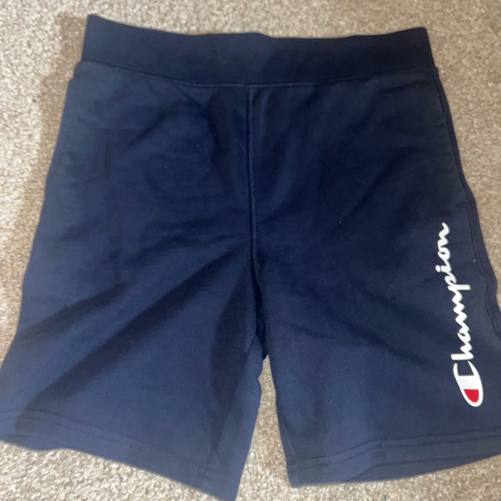 Navy Blue Champion Shorts for Boys. Worn Few Times. Size L 14-16